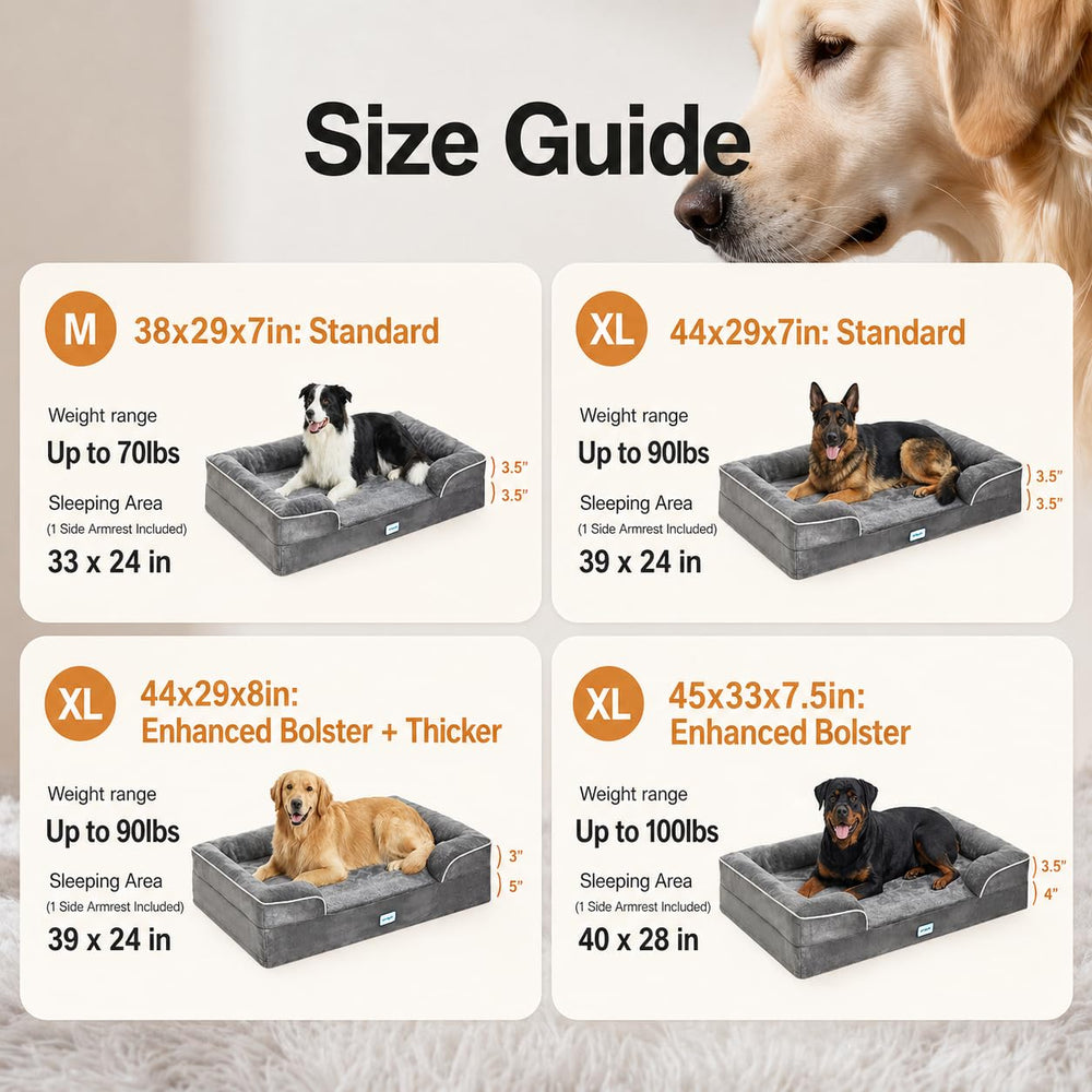 OhGeni bed with bolster design creates secure cuddle space for pets