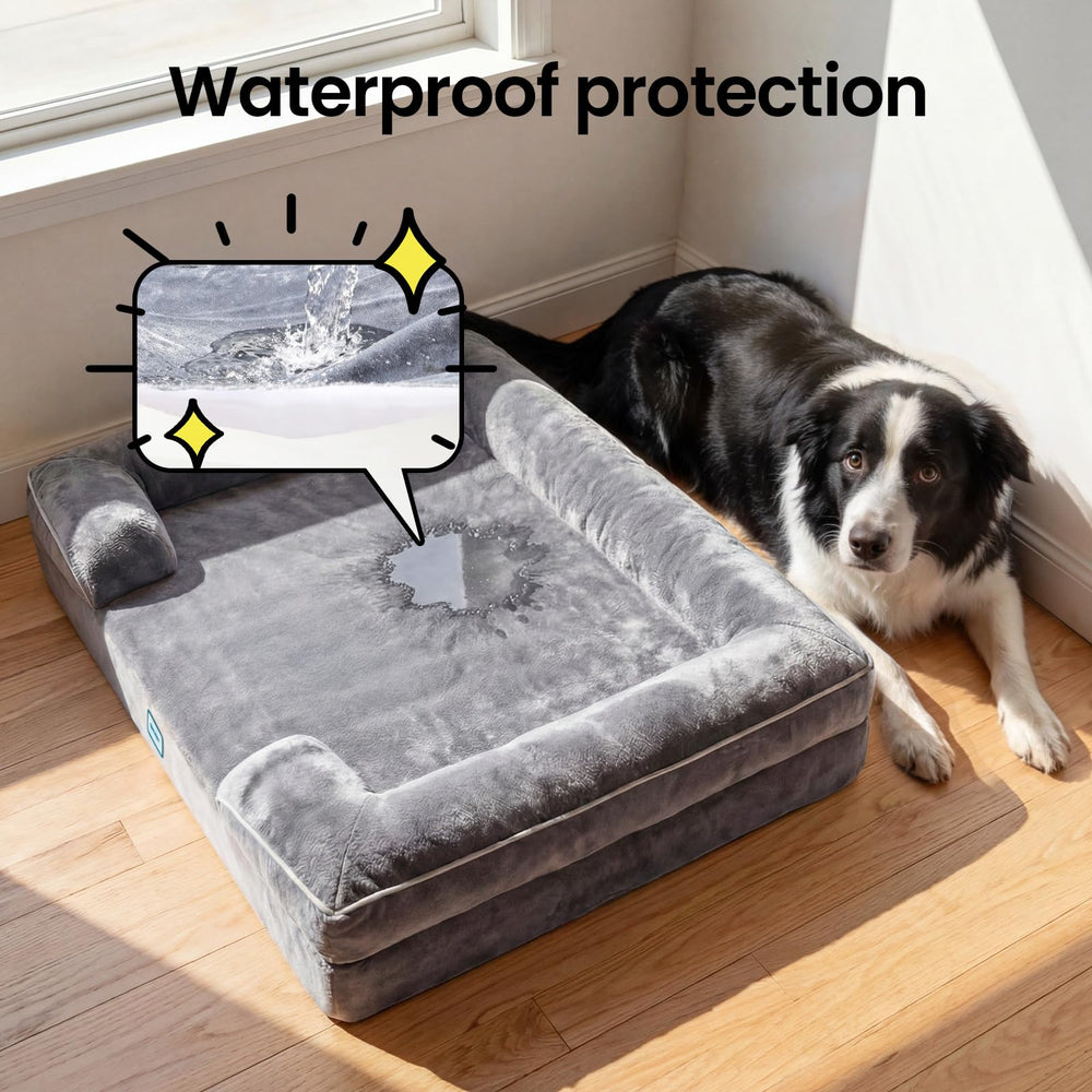 OhGeni non-slip bottom keeps the bed steady on smooth floors