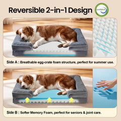 OhGeni plush sleep surface feels soft against noses and paws.