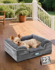 OhGeni orthopedic bed with memory foam layer for joint support