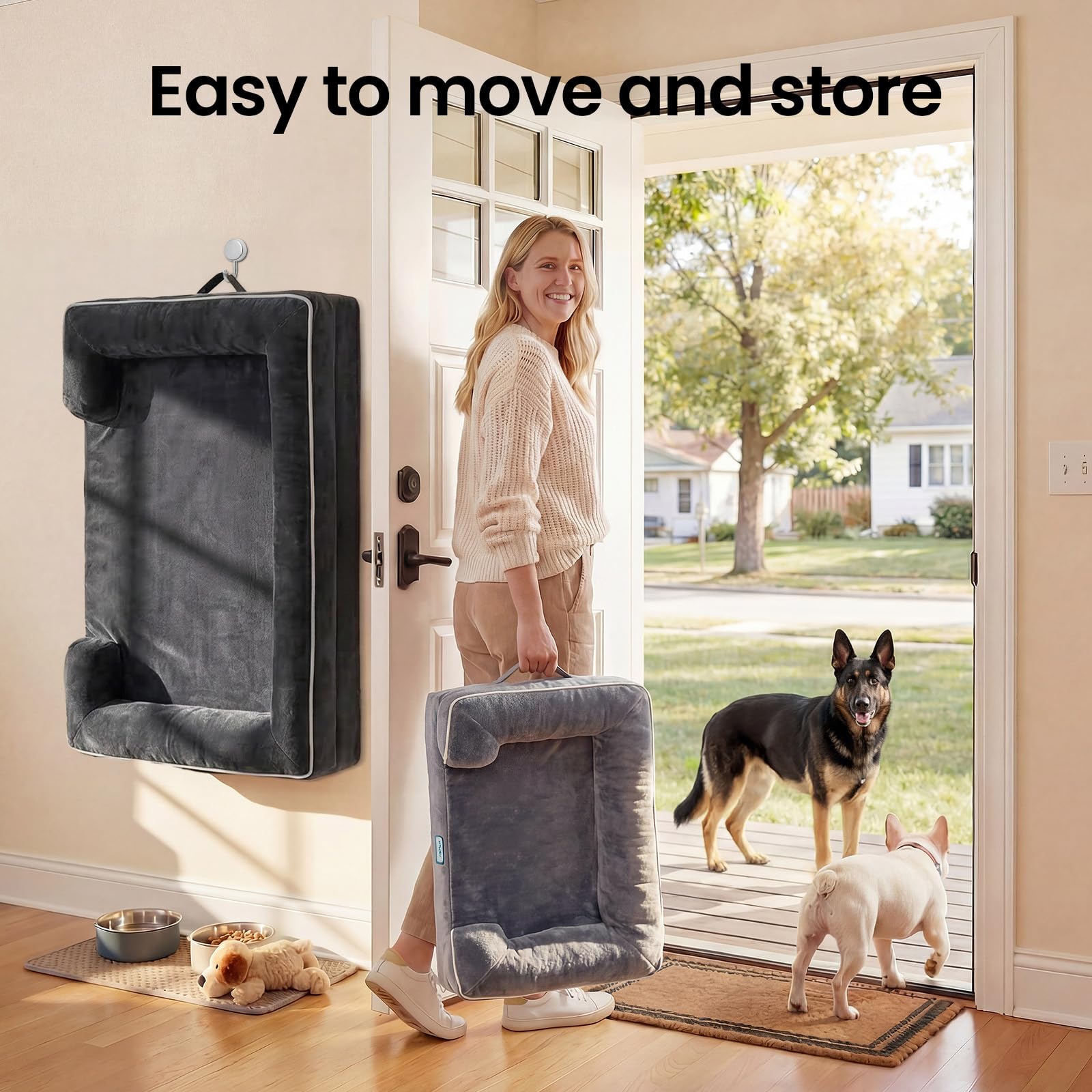 OhGeni machine-washable cover for easy cleaning and freshness