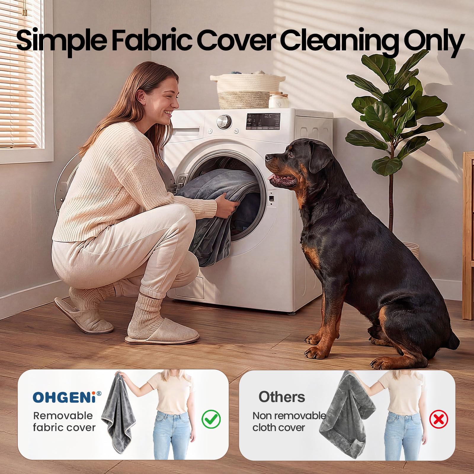 OEKO-TEX and CertiPUR-US certified materials ensure safe lounging with OhGeni.