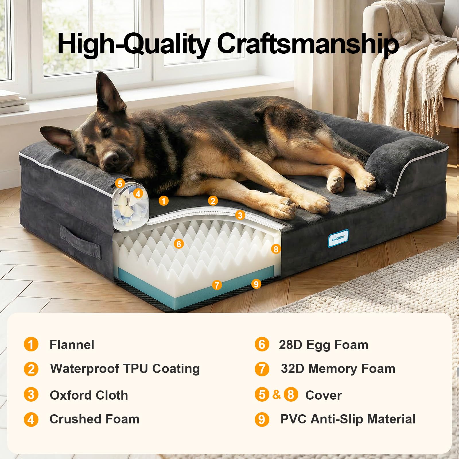 OhGeni plush surface inviting gentle snuggling and comfort