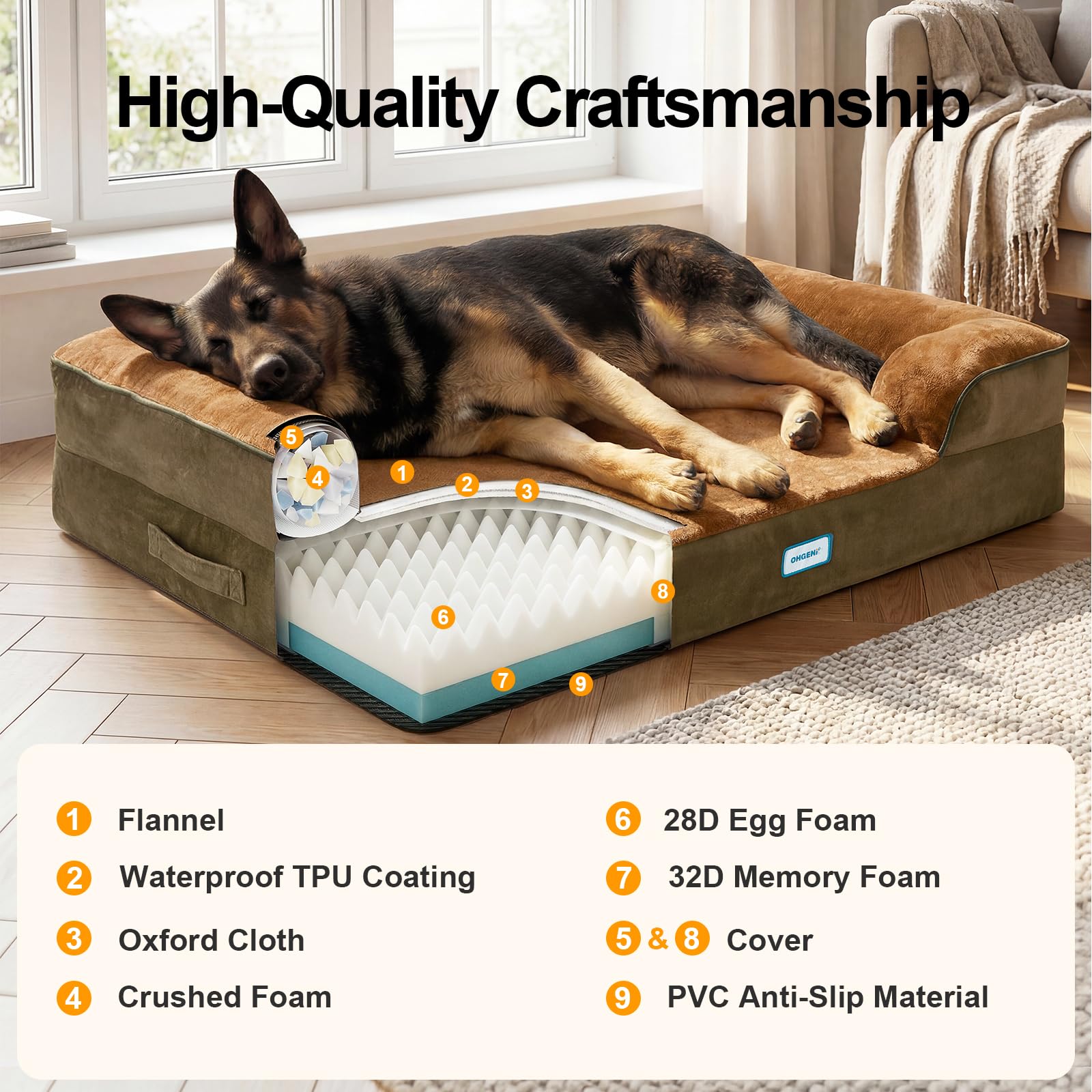 OhGeni extra large size ideal for big pets