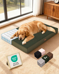 OhGeni orthopedic bed foam provides targeted support for joints