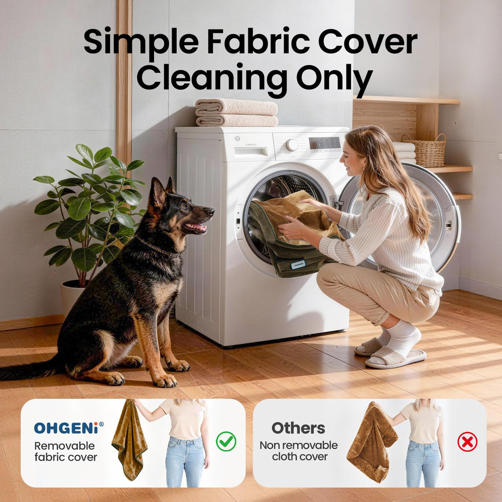 OhGeni plush sleep surface soft against noses and paws