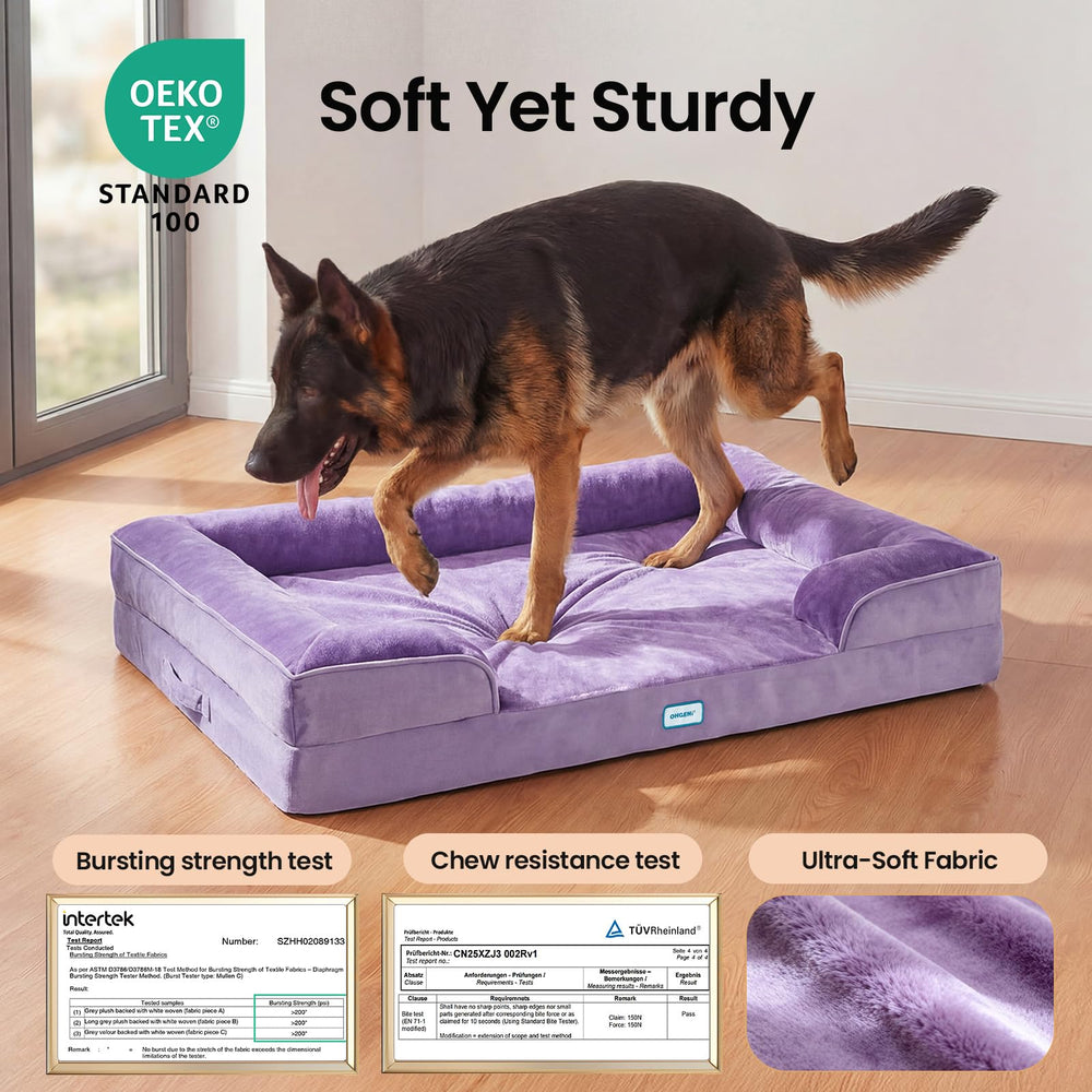 OhGeni waterproof liner protects the mattress from spills and accidents.