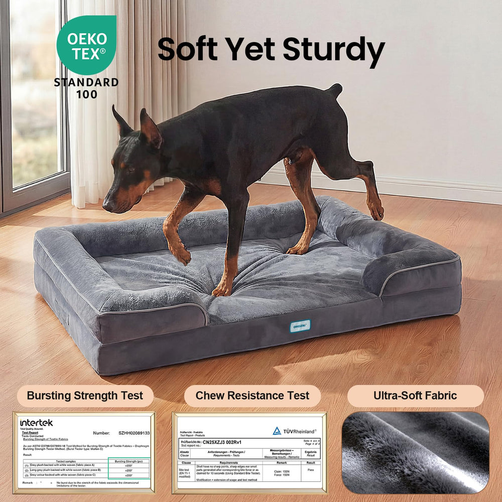 OhGeni waterproof liner under surface protecting the mattress from spills