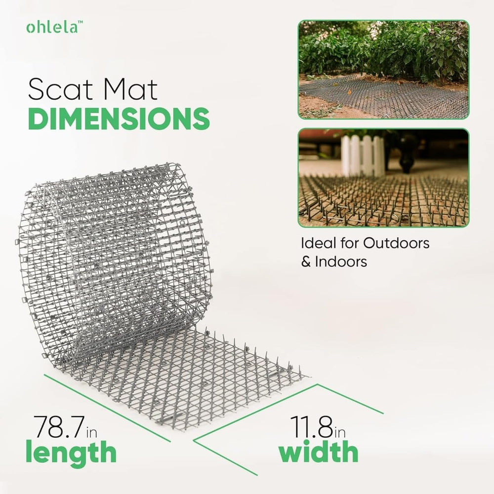 Ohlela scat mat for indoor use protects counters and furniture