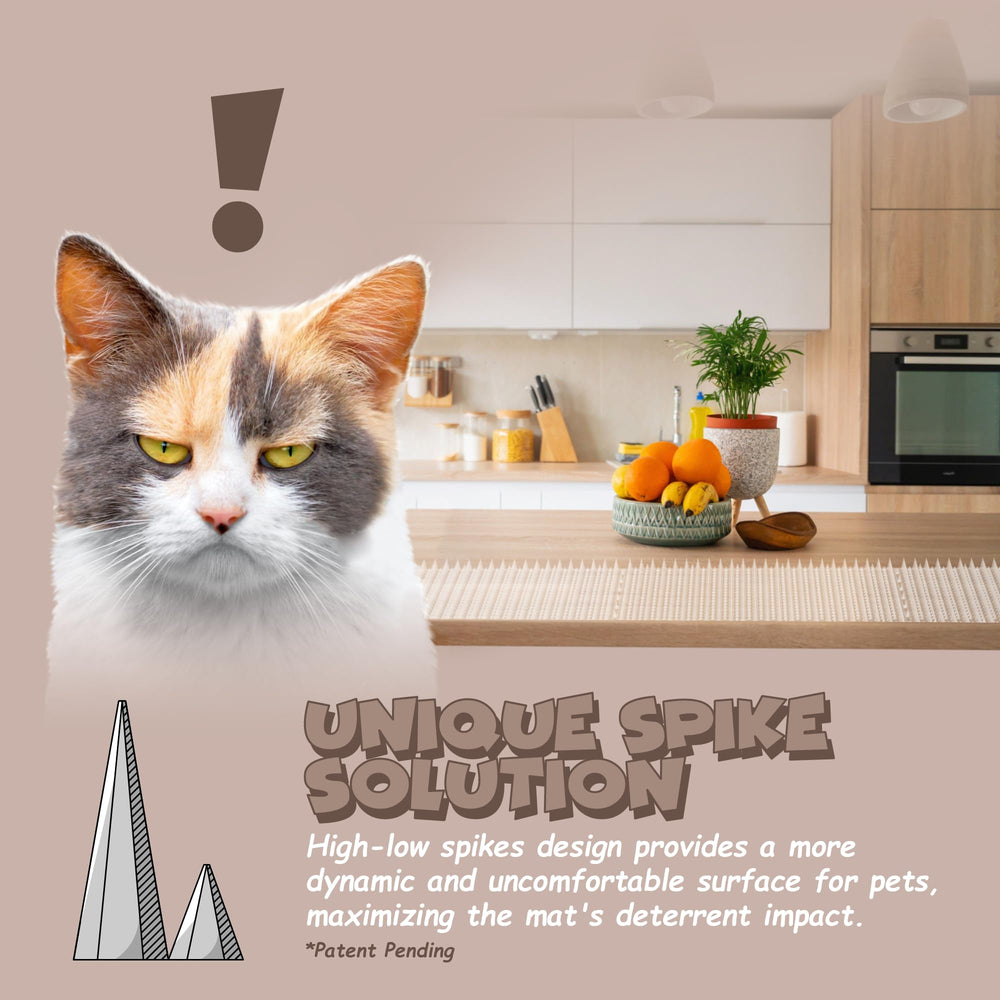 ohlela scat mat coverage 23sqft provides wide-area protection.