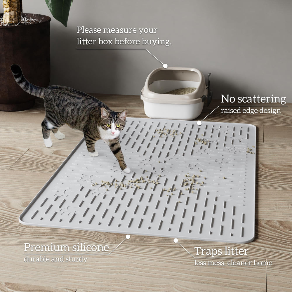 Easy cleanup with OHMO mat: shake, rinse, or sweep.