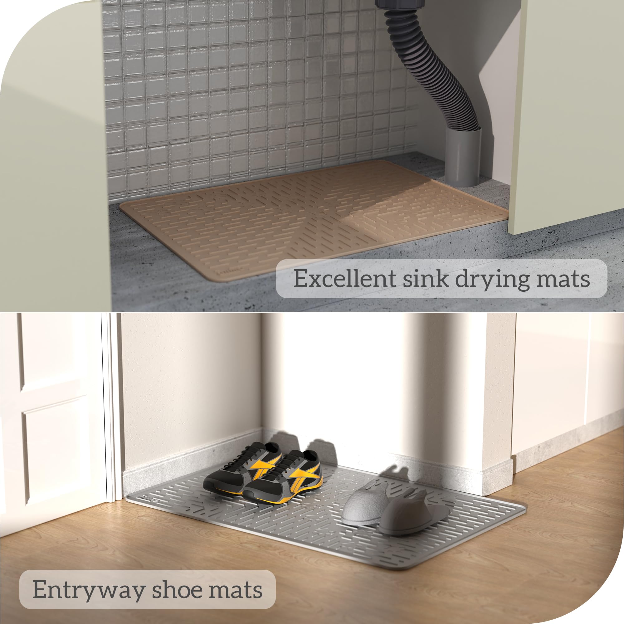 OHMO mat floor-protection feature keeps the living area tidy.