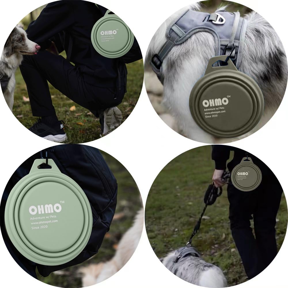 OHMO 27oz capacity ideal for large dogs during outdoor adventures