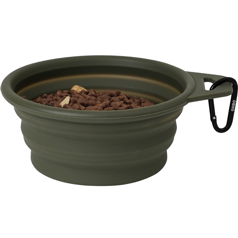 OHMO no plastic rim provides safe, easy-to-wash feeding surface