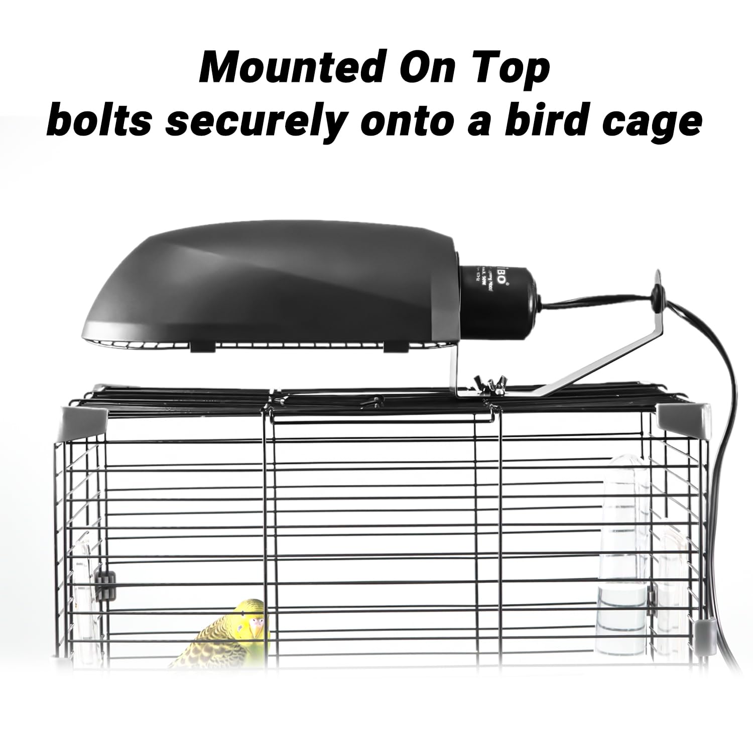 Oiibo one-touch switch eases daily control of the bird light.