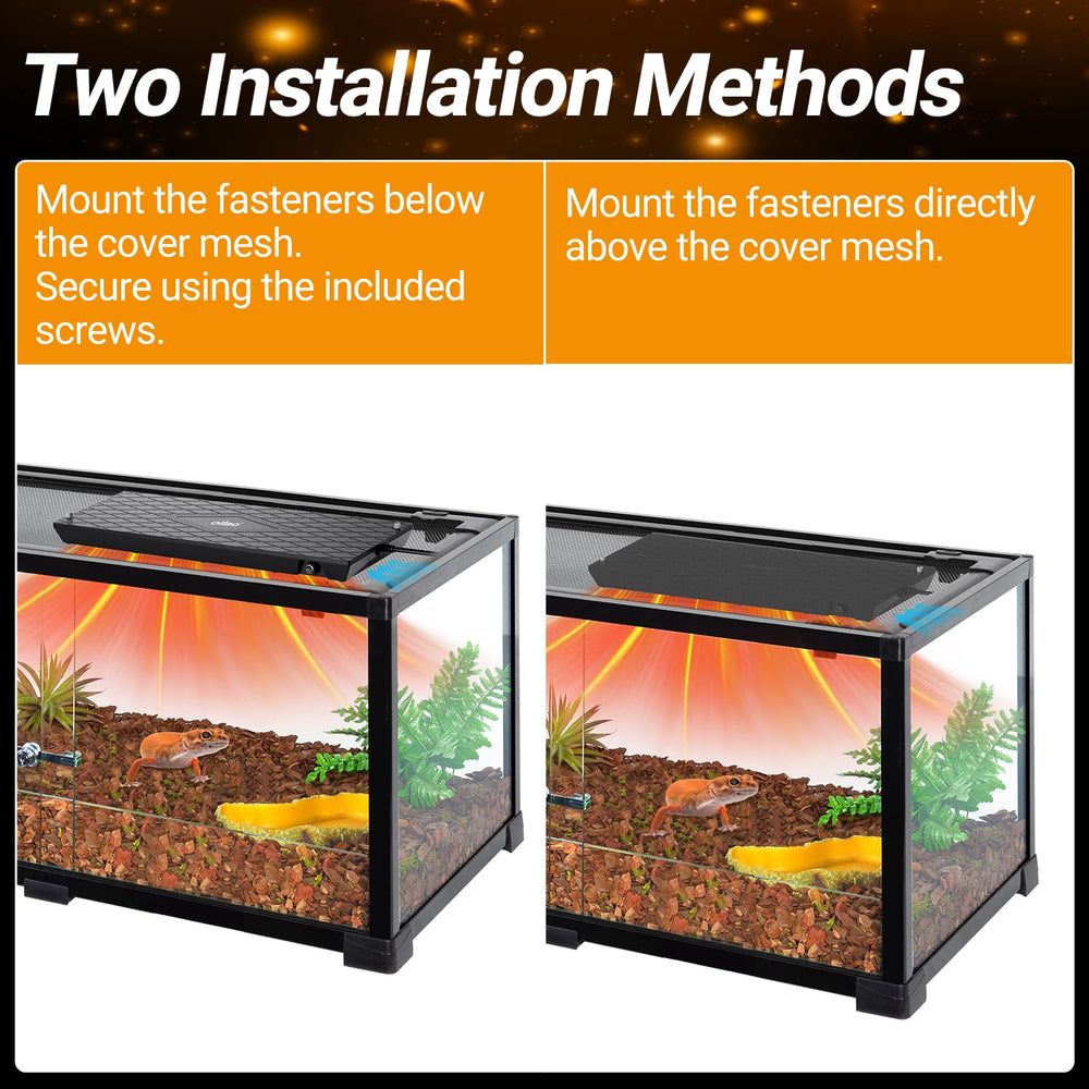 Oiibo Reptile Heat Panel compact design for larger terrariums.