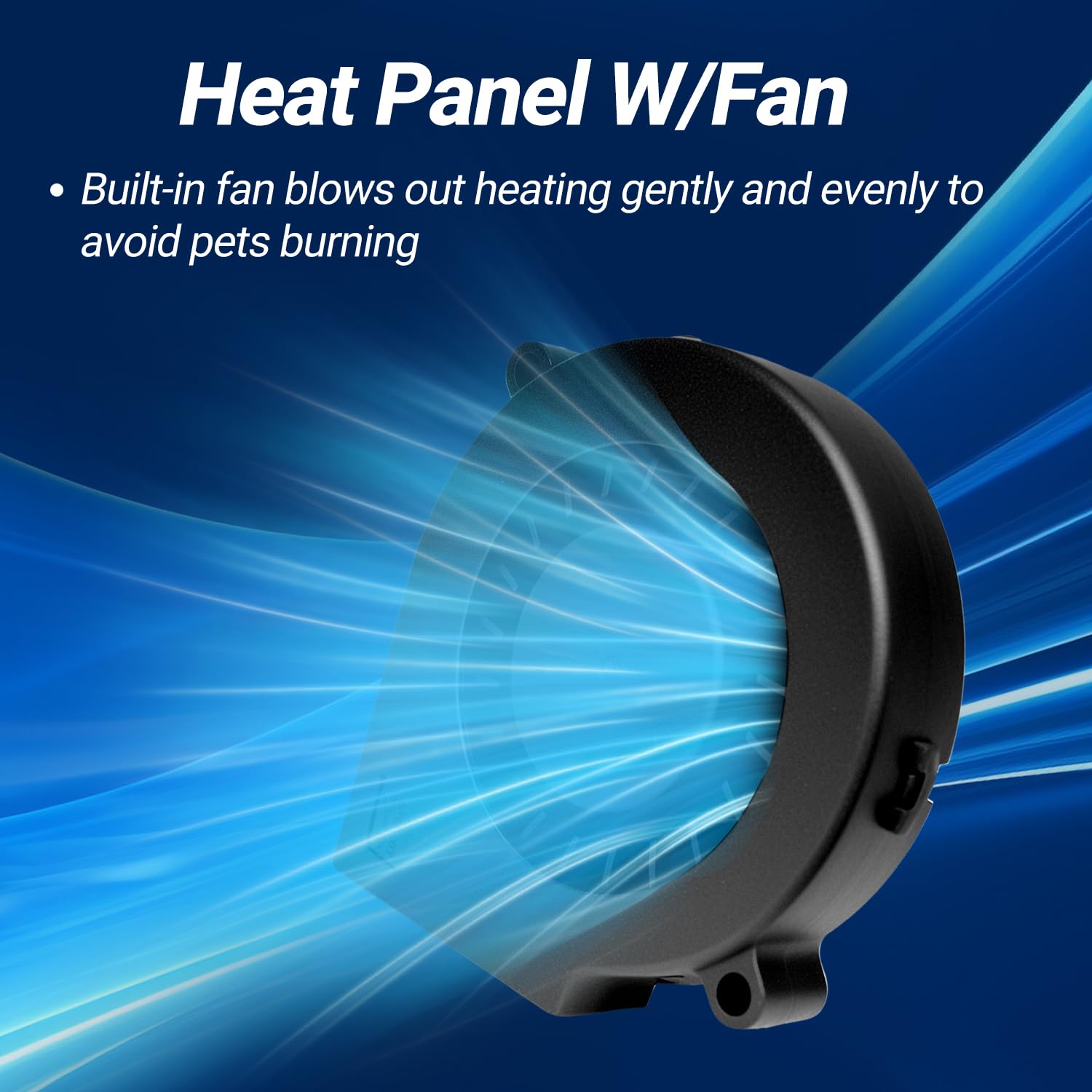 Oiibo Reptile Heat Panel includes mounting screws for secure installation.