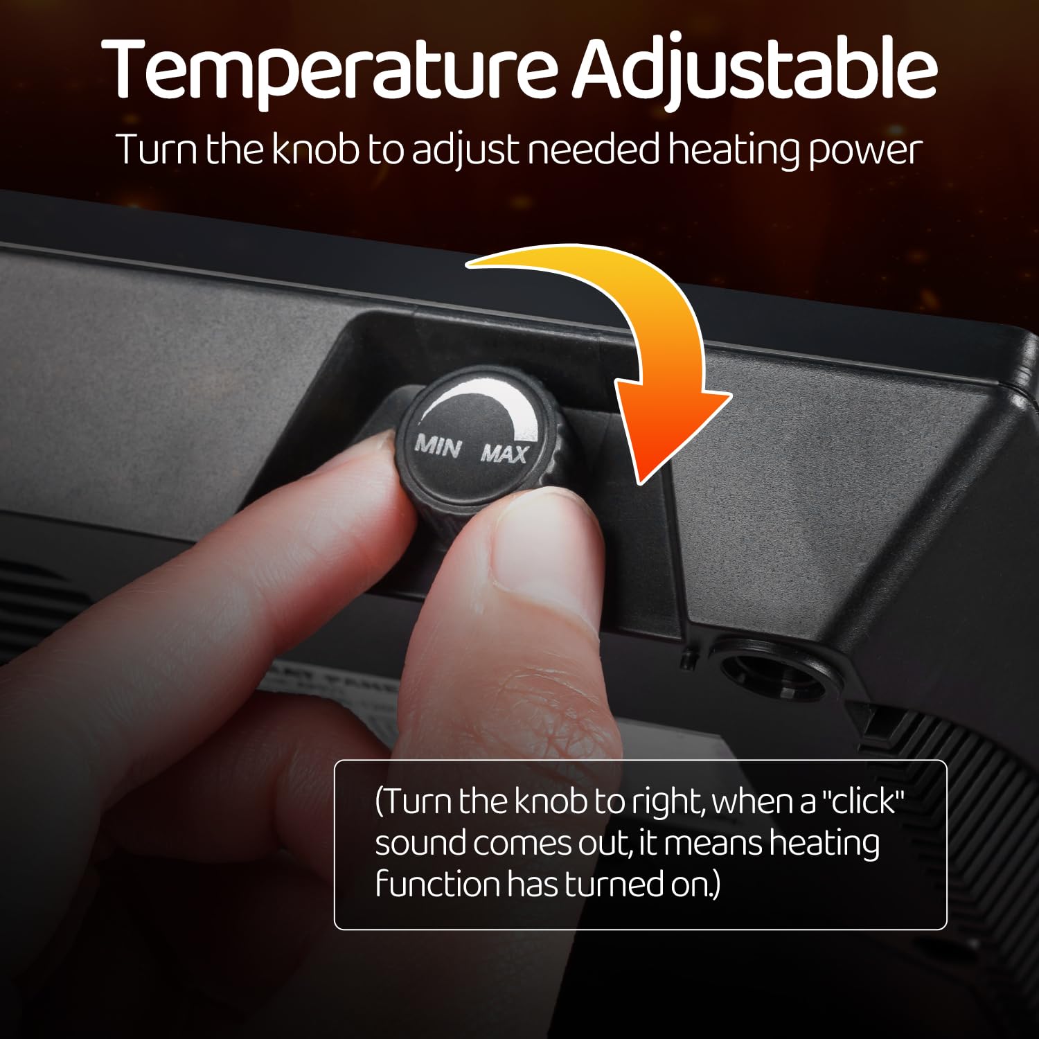 Oiibo reptile heating panel side venting highlighting even heat distribution.