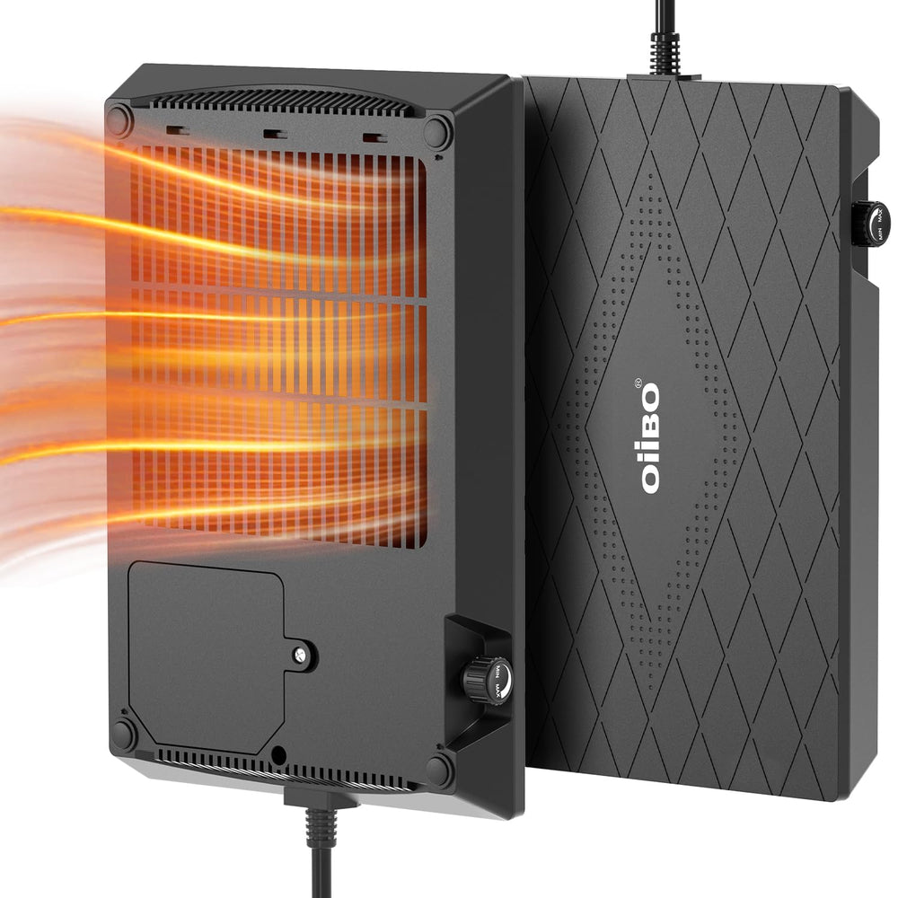 Oiibo reptile heating panel wide coverage reaching larger habitat zones.