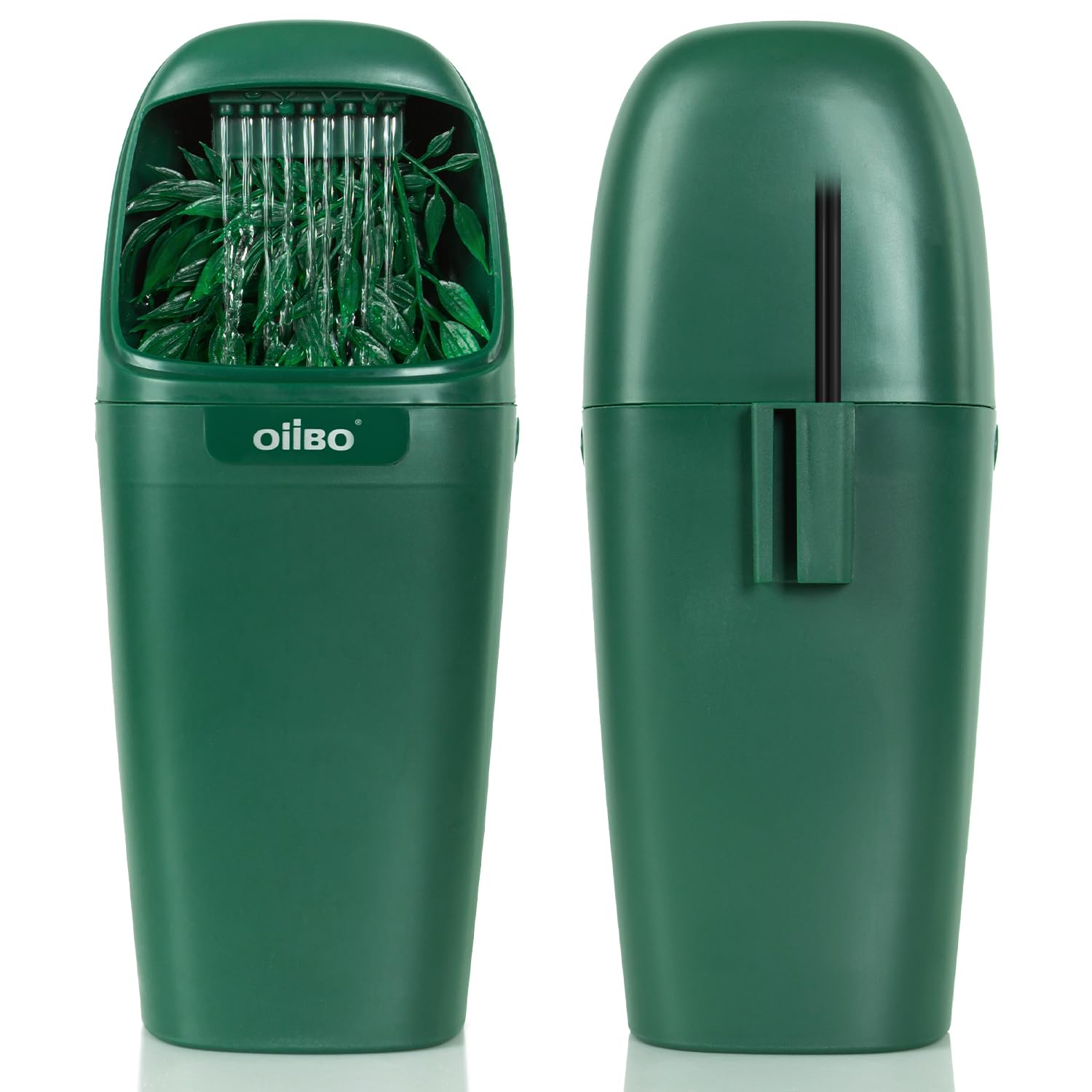 Oiibo Reptile Water Dispenser terrarium setup suitable for bearded dragons and chameleons.