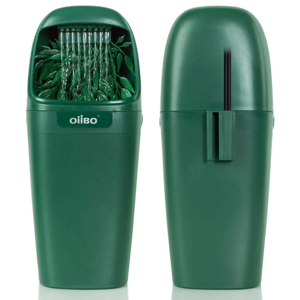 Oiibo Reptile Water Dispenser terrarium setup suitable for bearded dragons and chameleons.