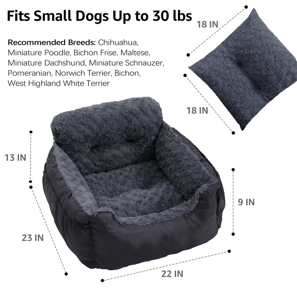 Oiilores storage pockets car seat keeps essentials within reach on trips.