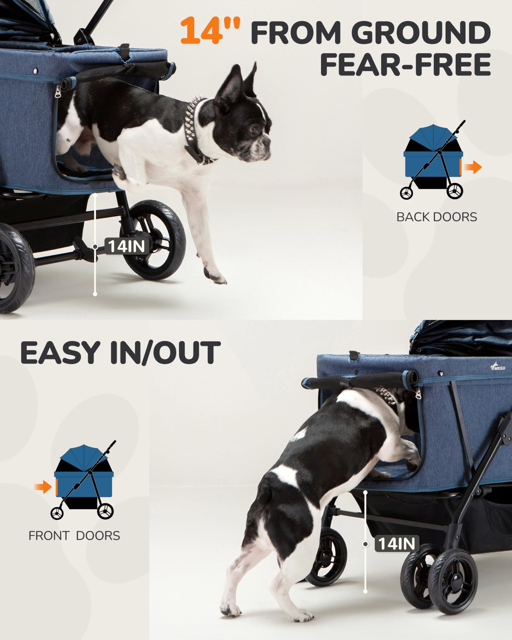 OJCME scratch-resistant fabric resists wear and tear.