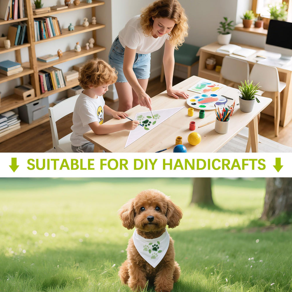 OKBA bulk 30-pack dog bandanas ideal for gift-ready projects