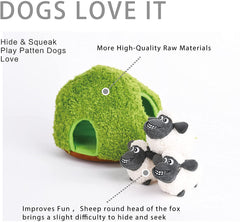 okegztoa interactive squeaky plush dog toy for engaging sessions.