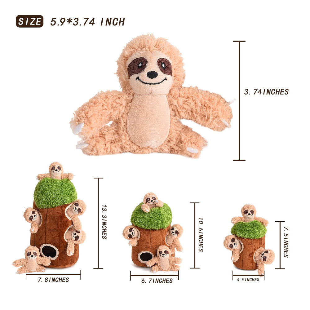 Okegztoa plush squeaky toy provides gentle texture ideal for teething and soft chewing.