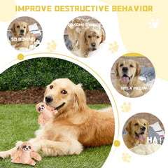 Okegztoa plush texture is gentle on teeth, suitable for dogs of all ages.