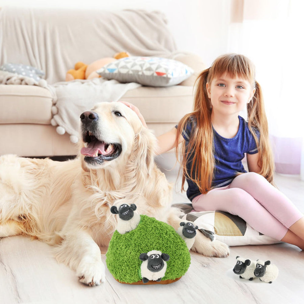 okegztoa puppy toy for fetch and hide-and-seek bonding.