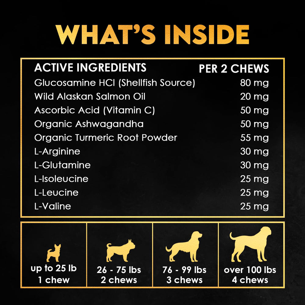 OKKÖBI 11in1 Chews dog-appeal image suggests flavorful beef chews.