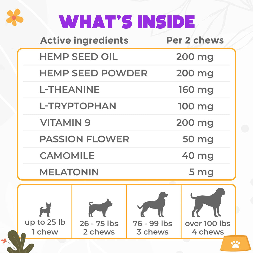 OKKÖBI calming chews used in car rides for dog comfort