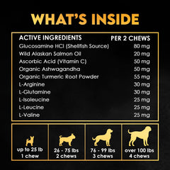 OKKÖBI turmeric-ashwagandha-wild-salmon-oil ingredients panel