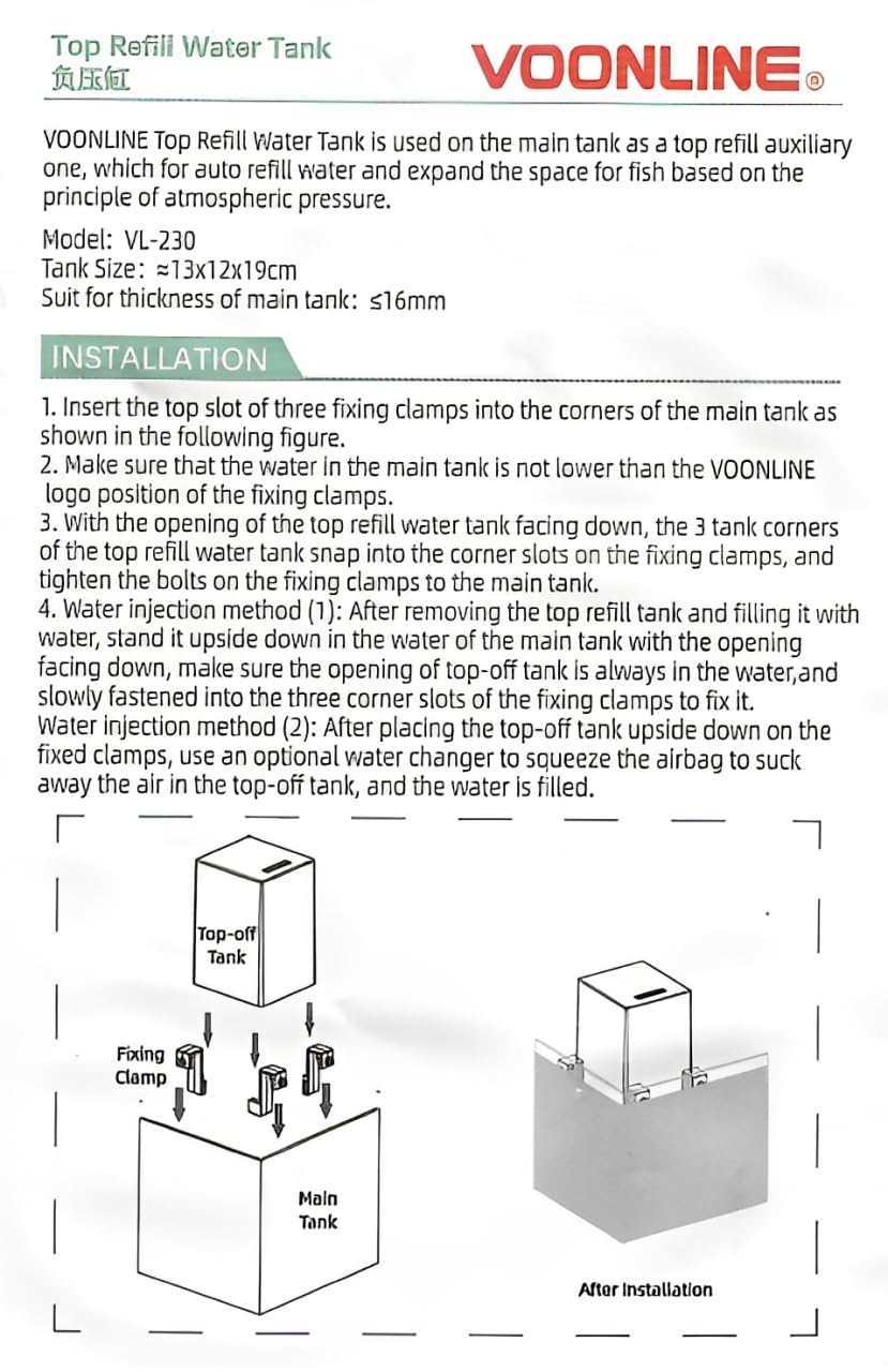 Okllen Betta-Guppy Friendly Design fits small species with a stylish display