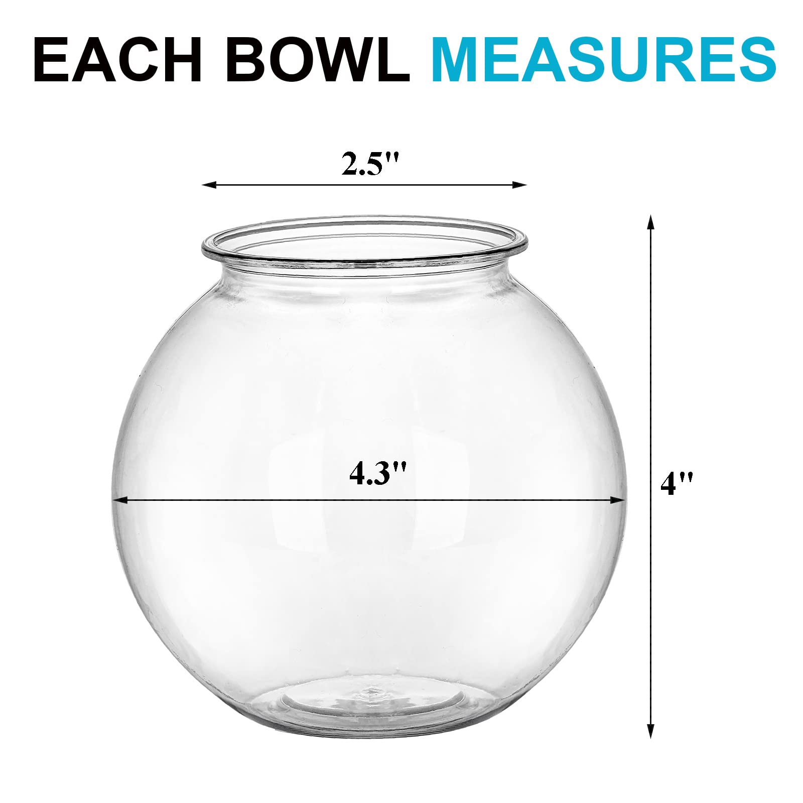 Okllen plastic ivy bowl round design provides a durable decor option for parties.