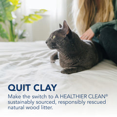okocat 99% dust-free formula keeps home air clearer during cleaning
