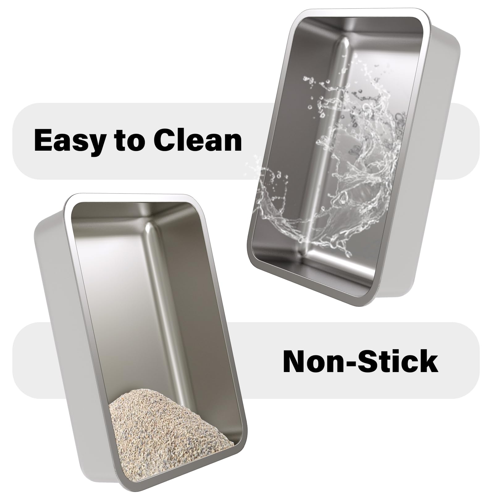 Olacat smooth polished surface protects paws and simplifies cleaning.