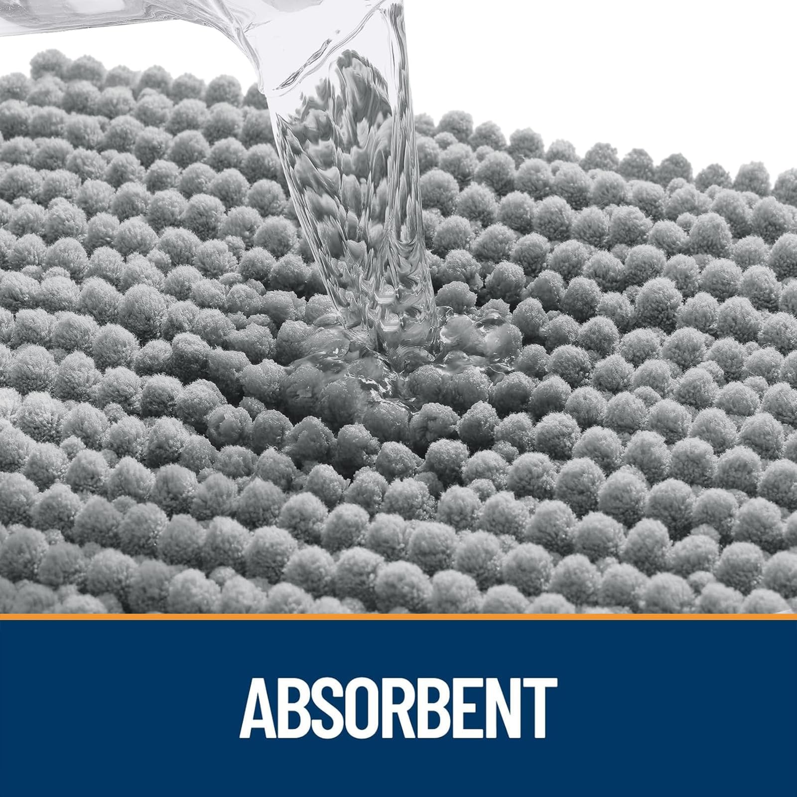 OLANLY door mat is machine washable for easy deep cleaning.