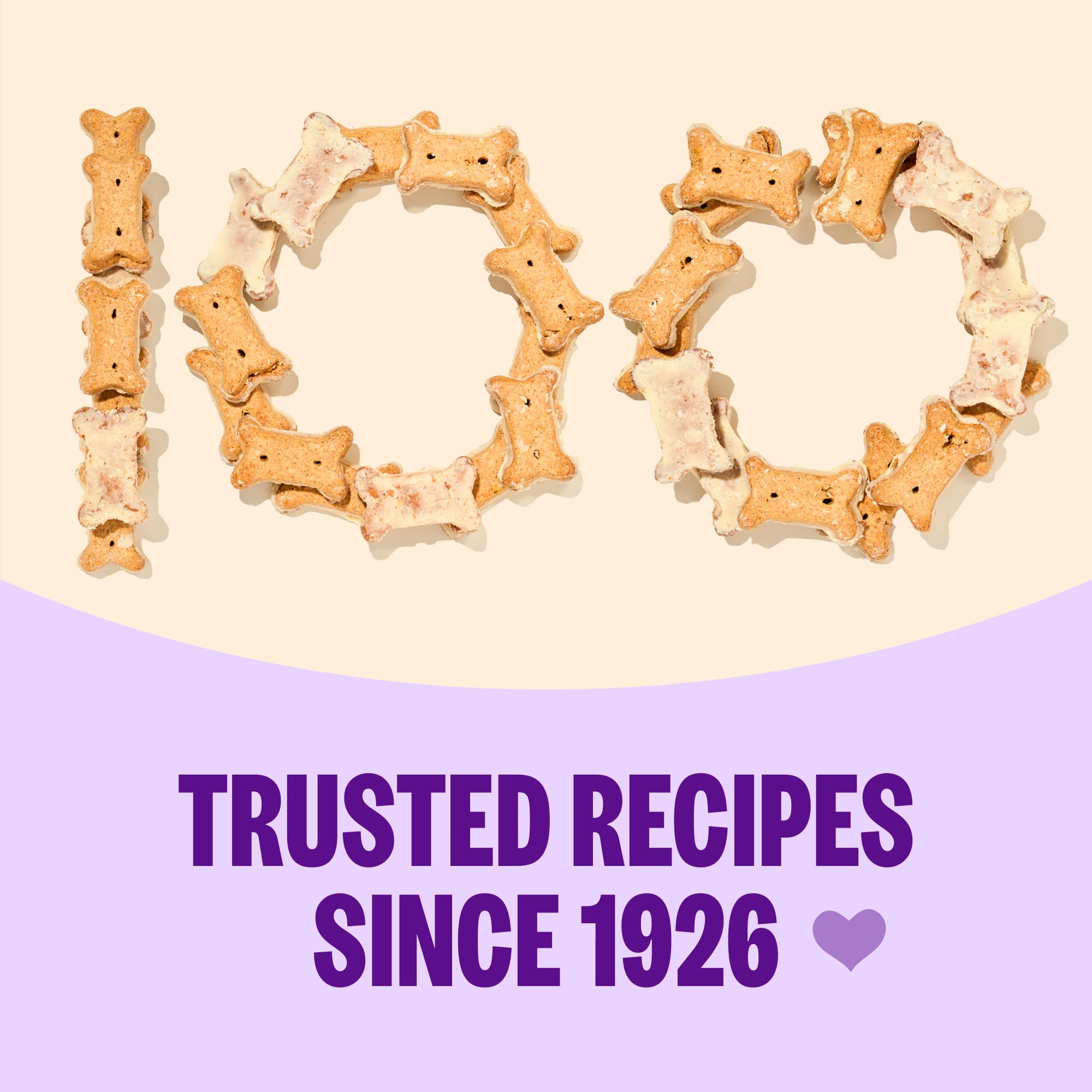 Old Mother Hubbard variety assortment box provides convenient snack options.
