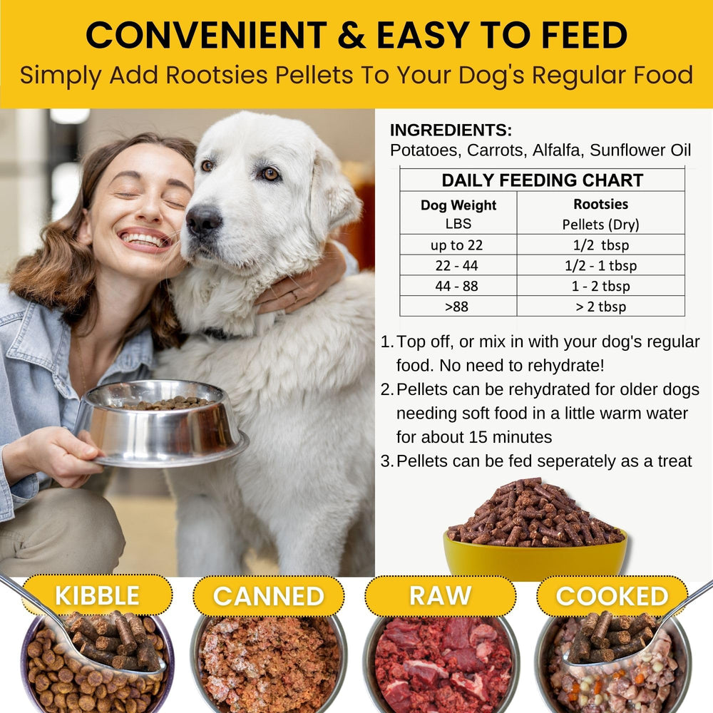 Olewo Rootsies training treats supporting hydration and digestion.