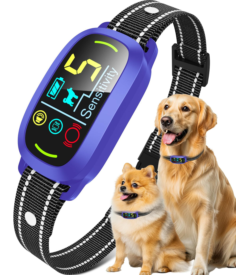Oliry smart AI bark collar front view for consistent training results
