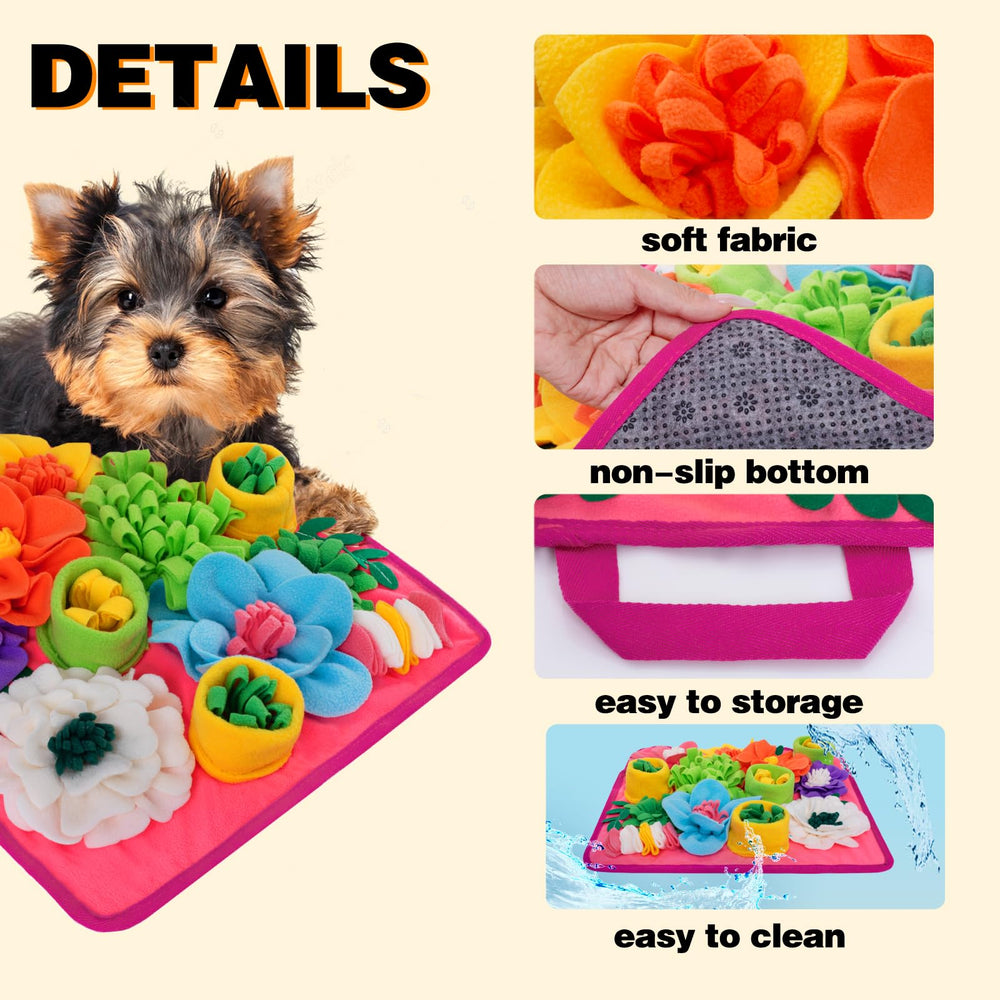 Oliumt Snuffle Mat for small pets invites foraging, enrichment, and curiosity