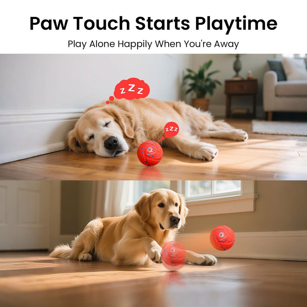 Ollapet ball USB-C charging for fast recharging