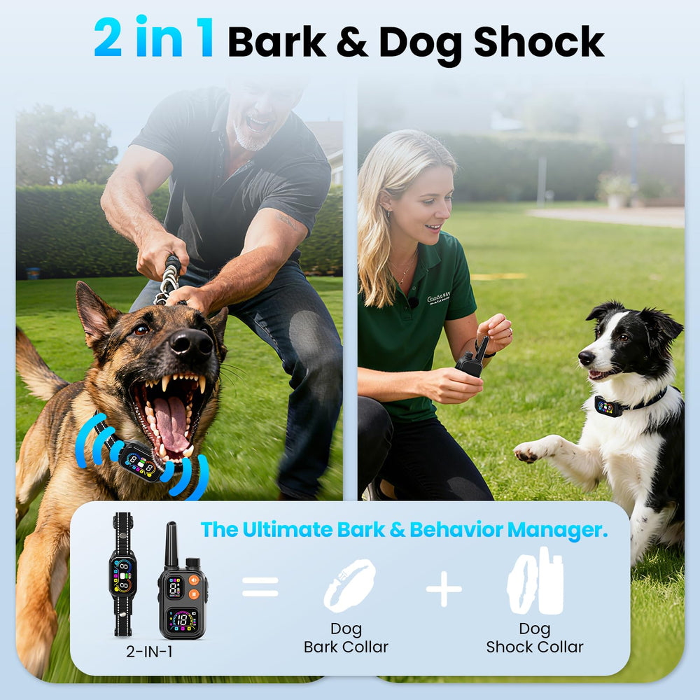 Ollapet bark collar safety light increases night visibility during training sessions.