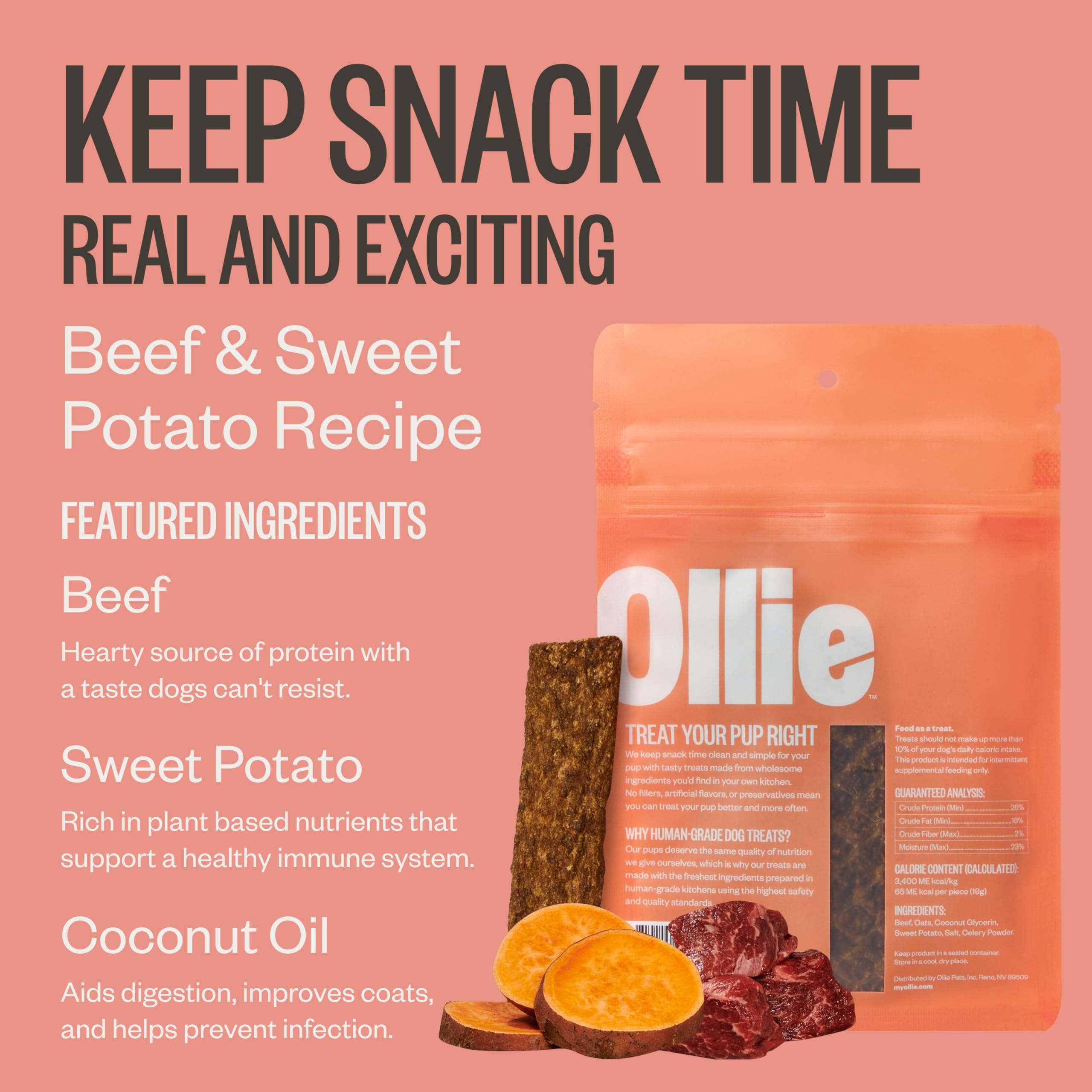 Ollie beef jerky close-up highlights a meat-first recipe