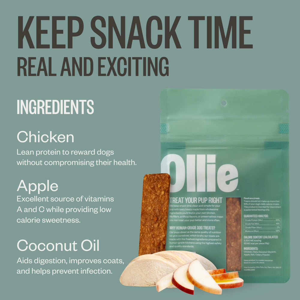 Ollie Jerky produced in USA facility with human-grade standards.