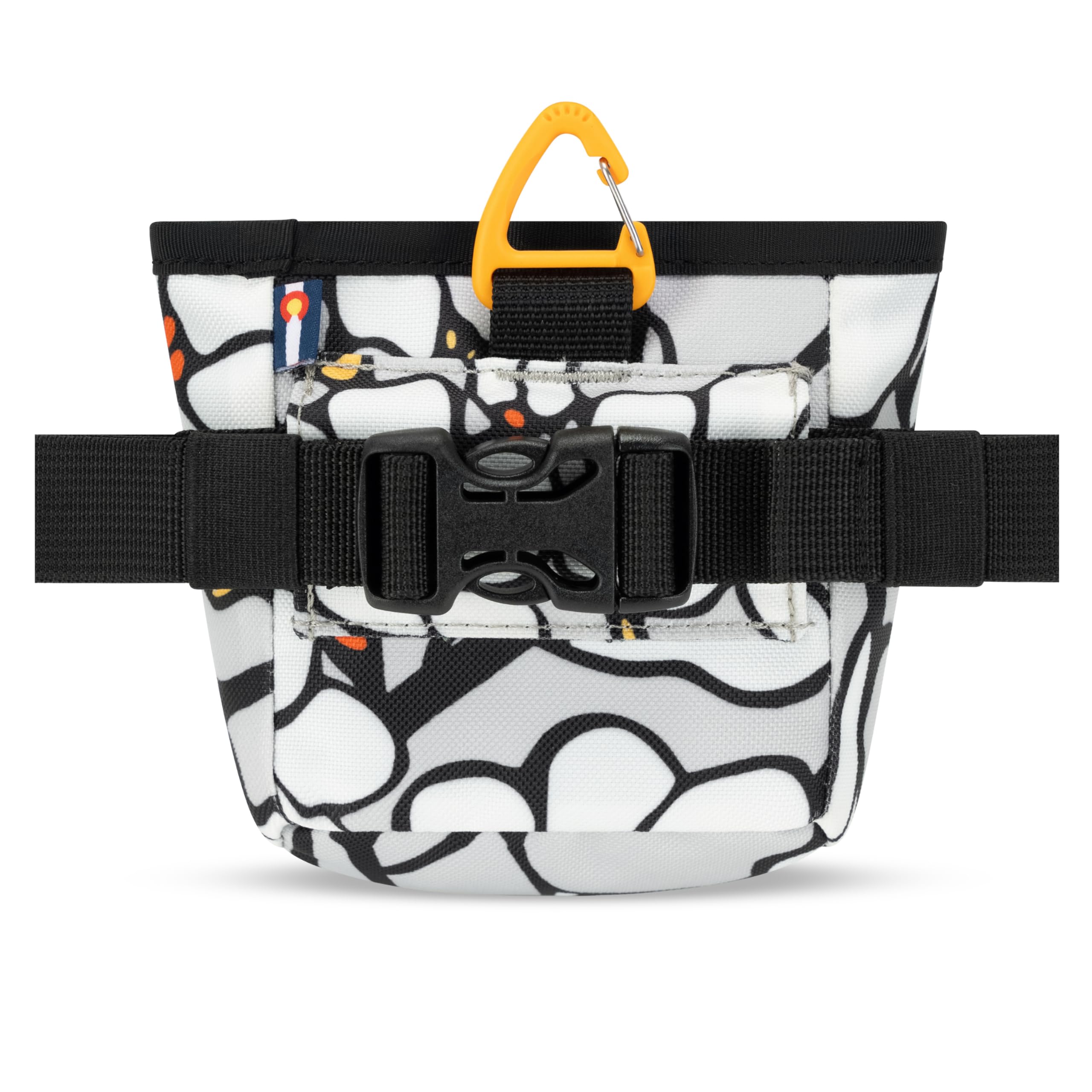 OllyDog Goodie Bag with adjustable waist band for a comfortable fit.