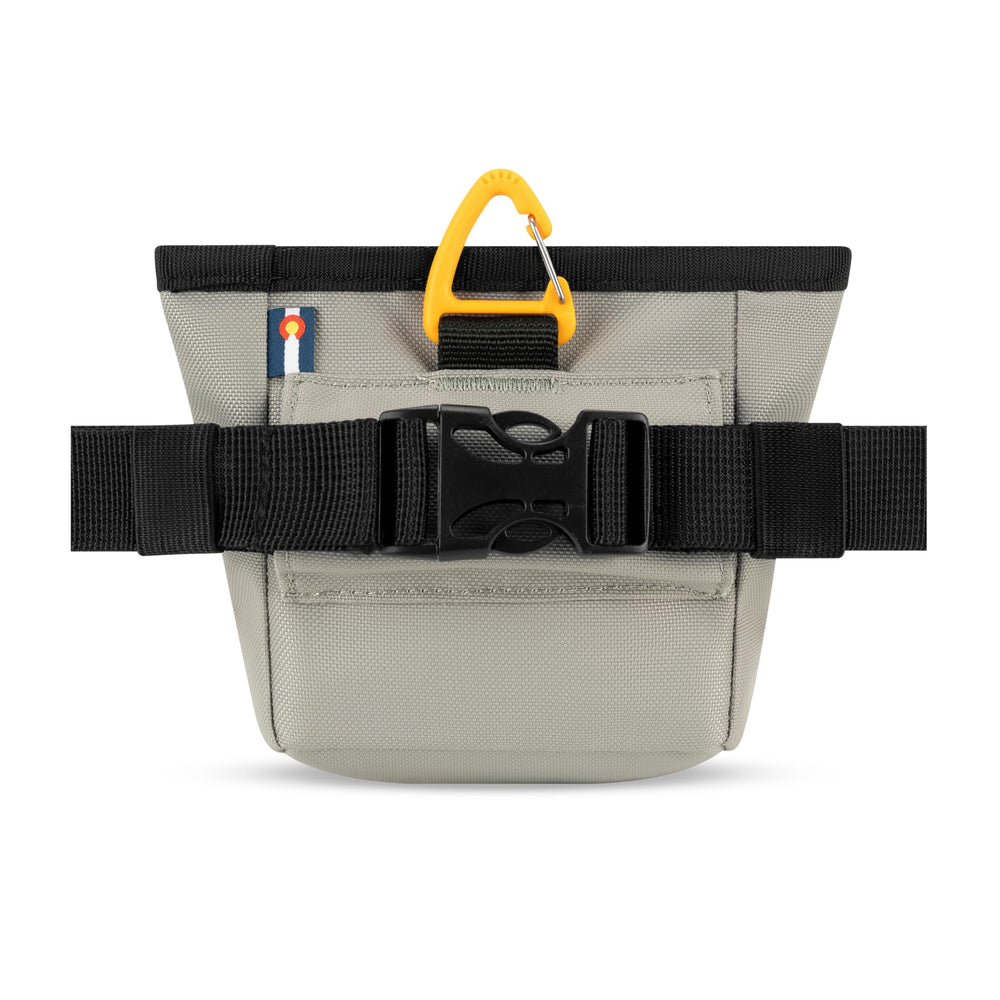 OllyDog Goodie Bag made from recycled fabric, water-resistant for outdoor use.